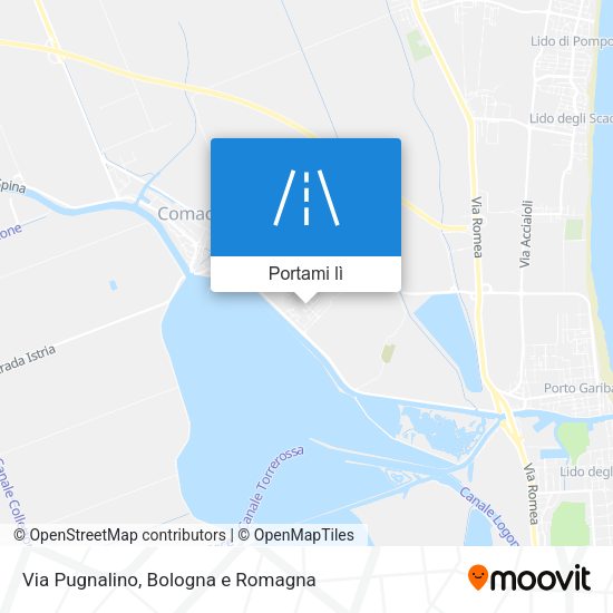Mappa Via Pugnalino