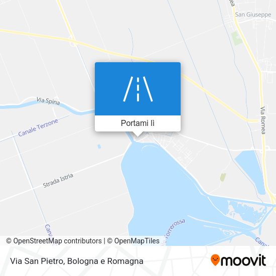 Mappa Via San Pietro