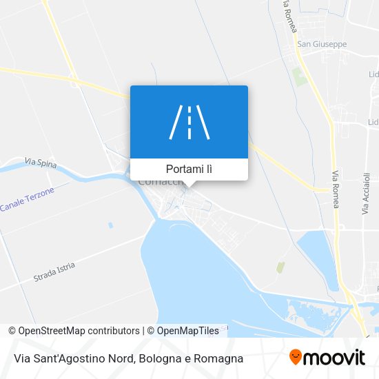 Mappa Via Sant'Agostino Nord