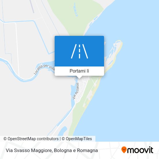 Mappa Via Svasso Maggiore