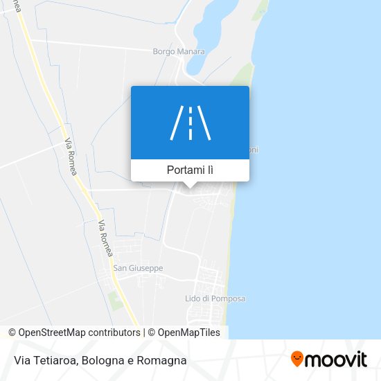 Mappa Via Tetiaroa
