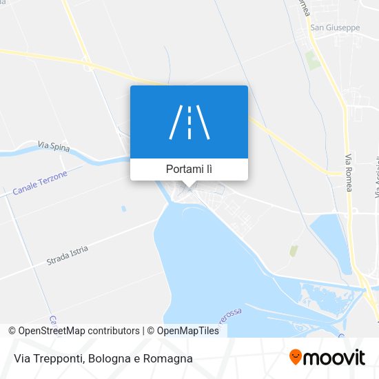 Mappa Via Trepponti