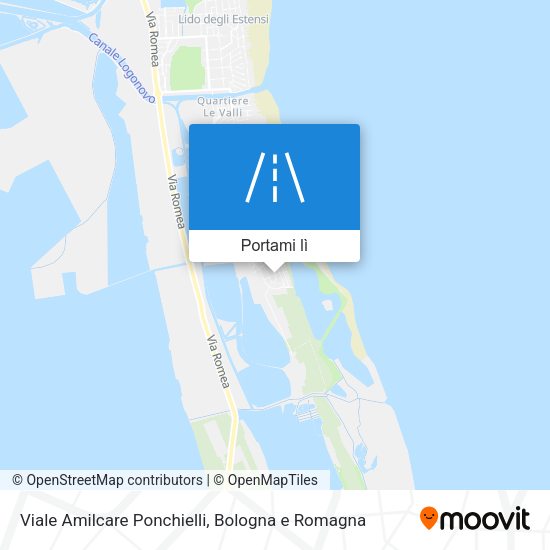 Mappa Viale Amilcare Ponchielli