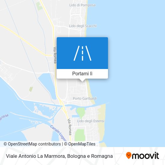 Mappa Viale Antonio La Marmora