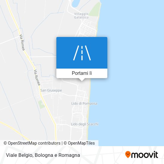 Mappa Viale Belgio