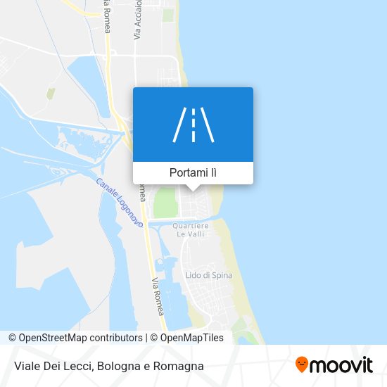 Mappa Viale Dei Lecci