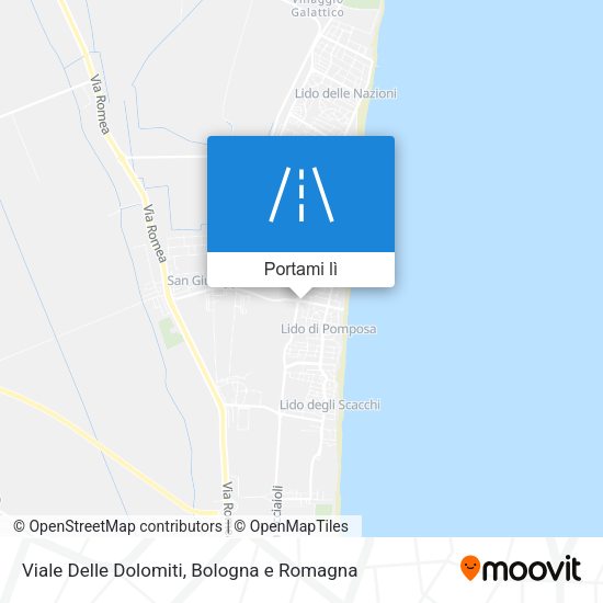 Mappa Viale Delle Dolomiti