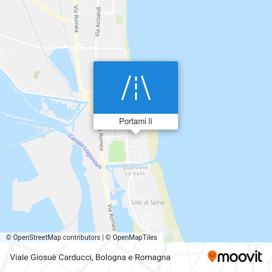 Mappa Viale Giosuè Carducci