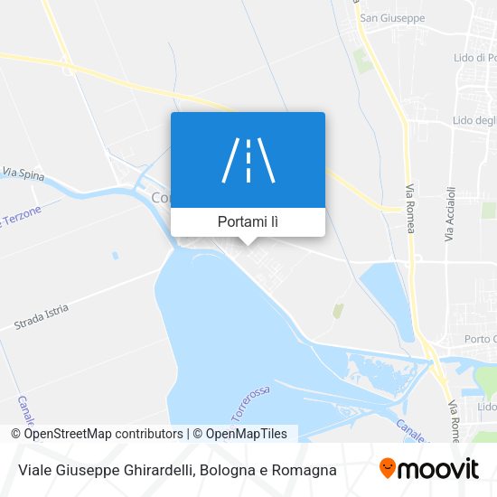 Mappa Viale Giuseppe Ghirardelli