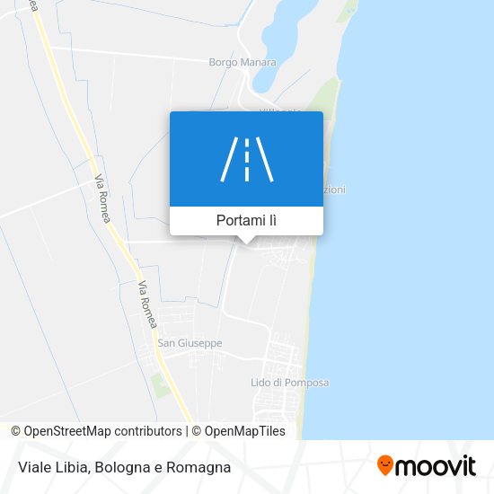 Mappa Viale Libia