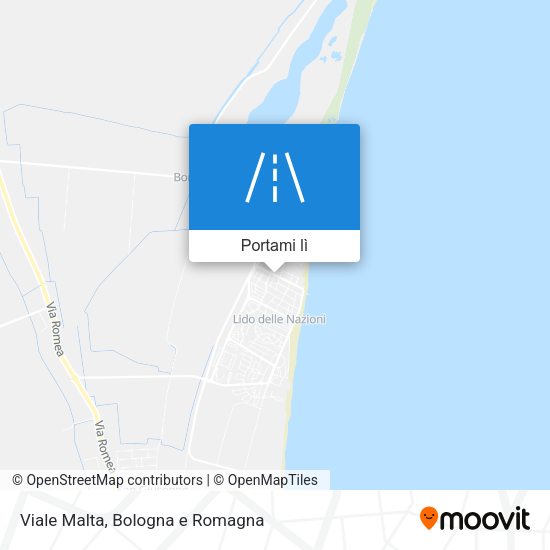 Mappa Viale Malta
