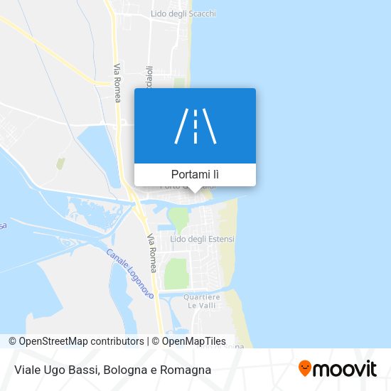 Mappa Viale Ugo Bassi