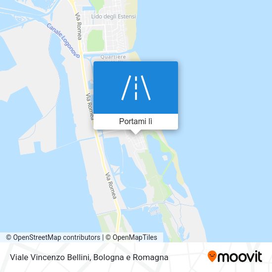 Mappa Viale Vincenzo Bellini