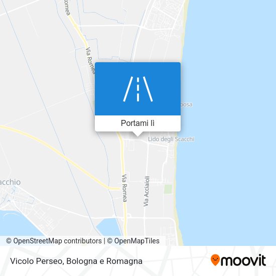 Mappa Vicolo Perseo