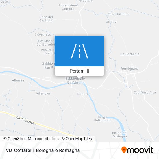 Mappa Via Cottarelli