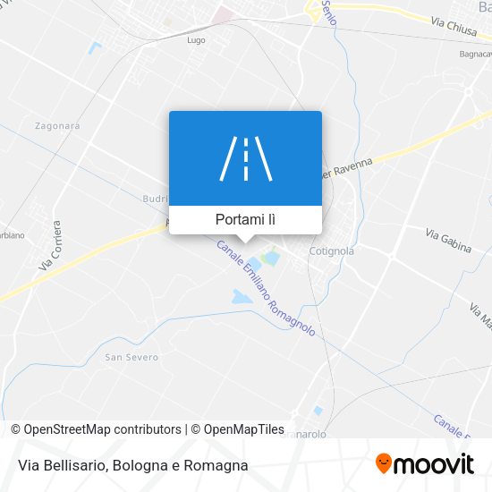 Mappa Via Bellisario