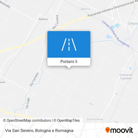 Mappa Via San Severo