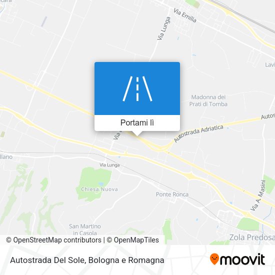 Mappa Autostrada Del Sole
