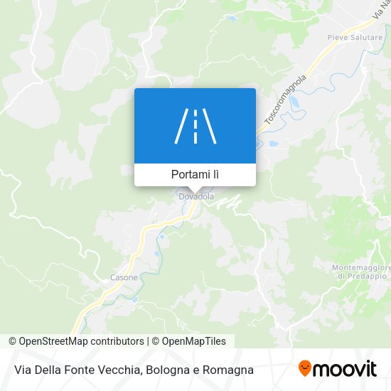 Mappa Via Della Fonte Vecchia