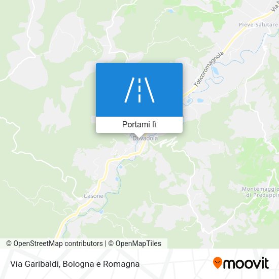 Mappa Via Garibaldi