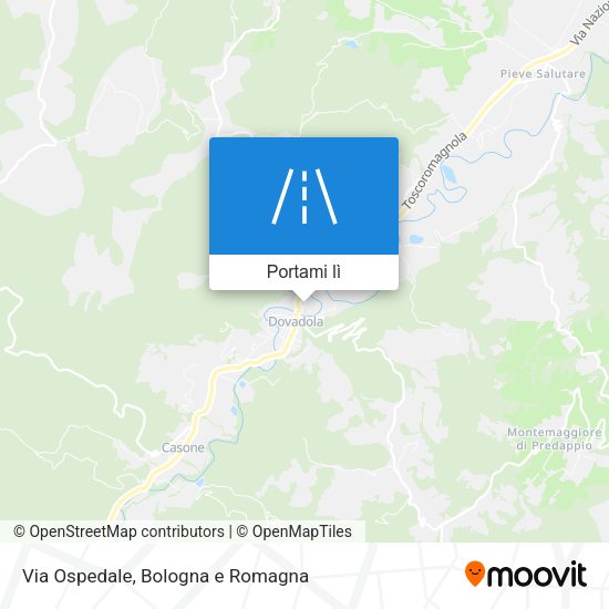 Mappa Via Ospedale