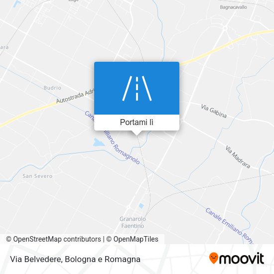 Mappa Via Belvedere