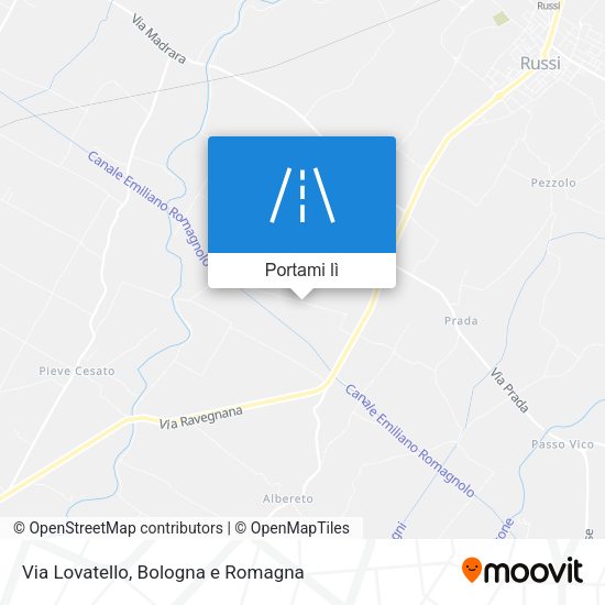 Mappa Via Lovatello