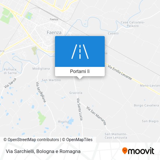Mappa Via Sarchielli