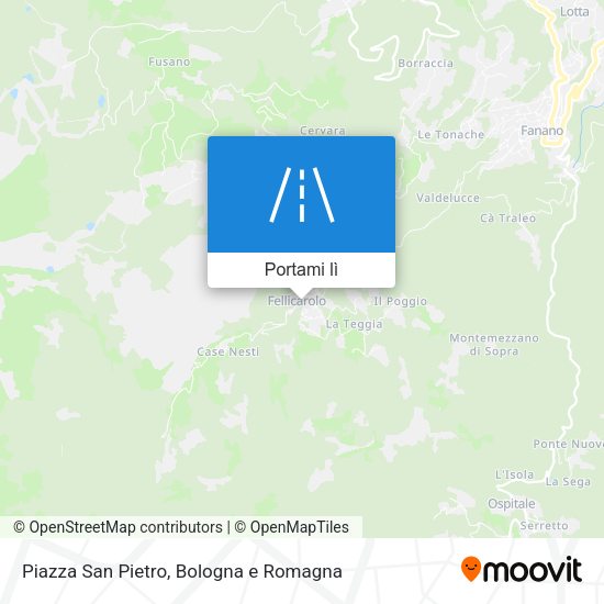 Mappa Piazza San Pietro