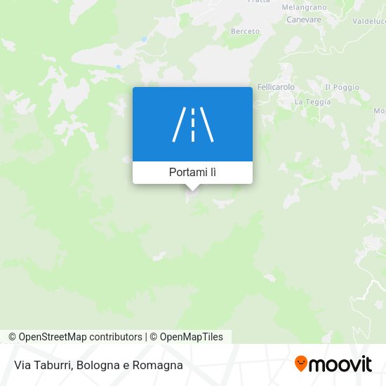 Mappa Via Taburri