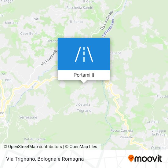 Mappa Via Trignano