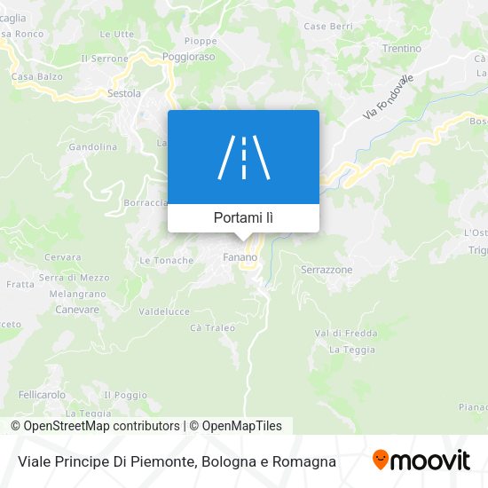 Mappa Viale Principe Di Piemonte