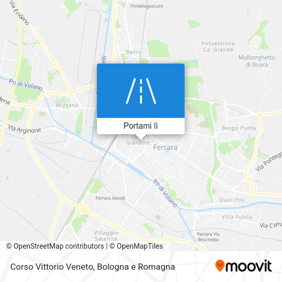 Mappa Corso Vittorio Veneto
