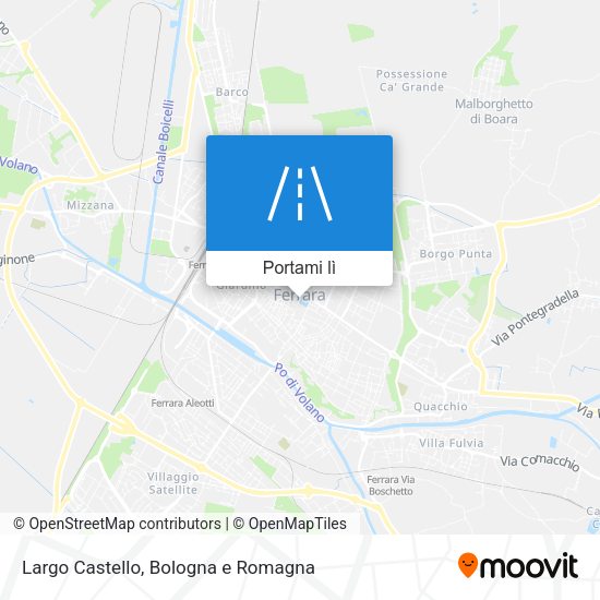 Mappa Largo Castello