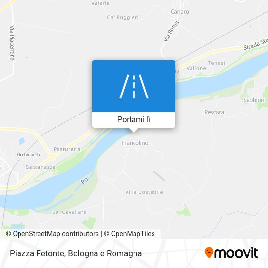 Mappa Piazza Fetonte