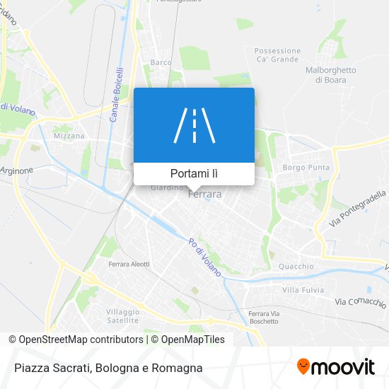 Mappa Piazza Sacrati