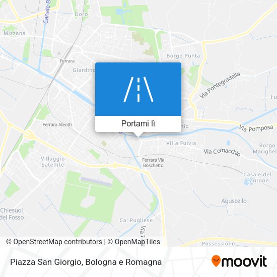 Mappa Piazza San Giorgio