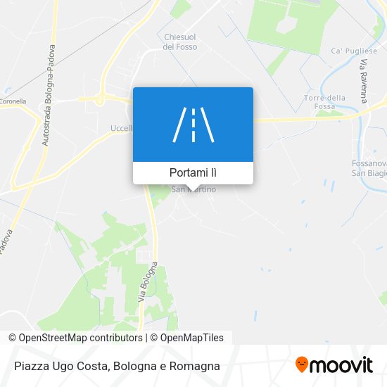 Mappa Piazza Ugo Costa