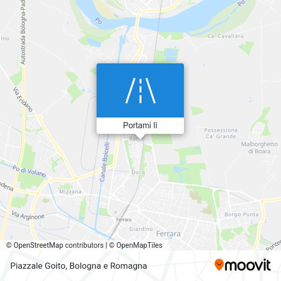 Mappa Piazzale Goito