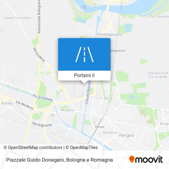 Mappa Piazzale Guido Donegani
