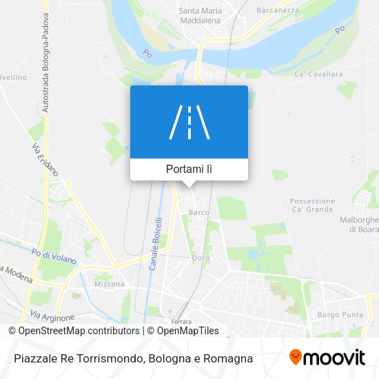 Mappa Piazzale Re Torrismondo