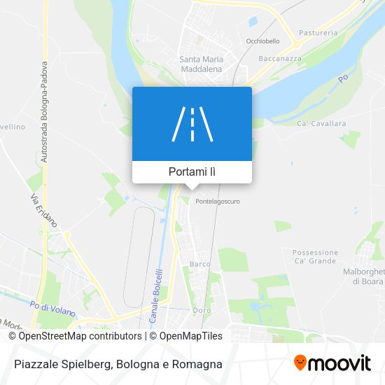 Mappa Piazzale Spielberg