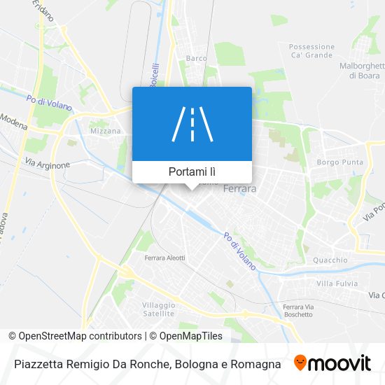 Mappa Piazzetta Remigio Da Ronche