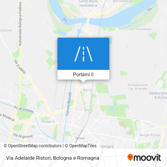 Mappa Via Adelaide Ristori
