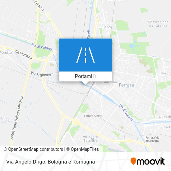 Mappa Via Angelo Drigo