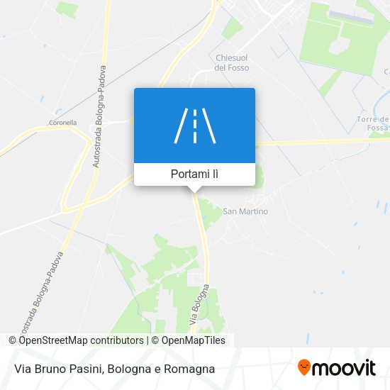 Mappa Via Bruno Pasini