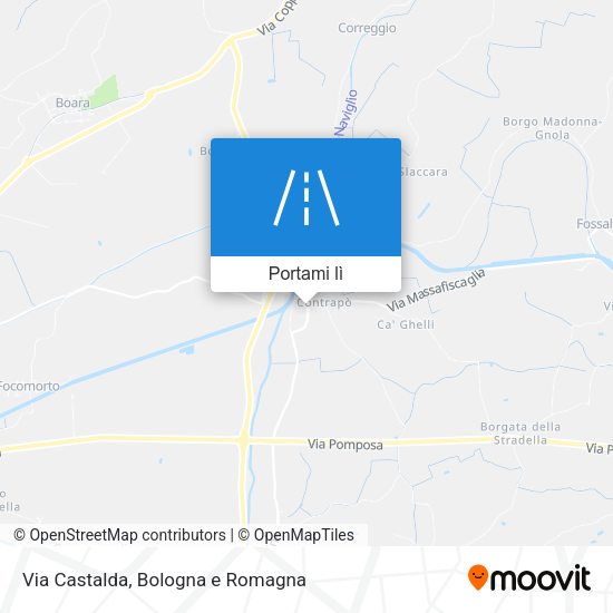 Mappa Via Castalda