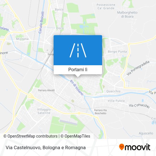 Mappa Via Castelnuovo