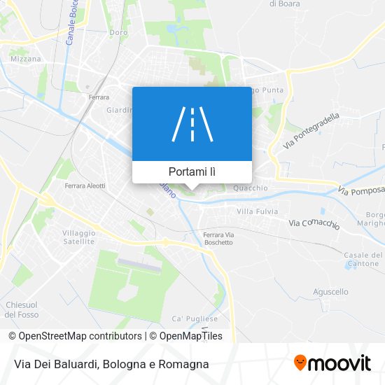 Mappa Via Dei Baluardi