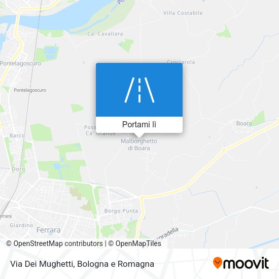Mappa Via Dei Mughetti